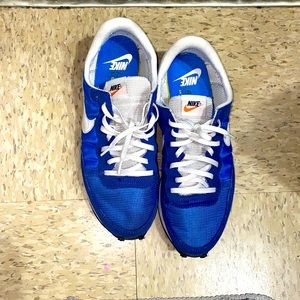 Theses are some men Nike Challenger OG Retro Royal Blue shoes. Size 10.5